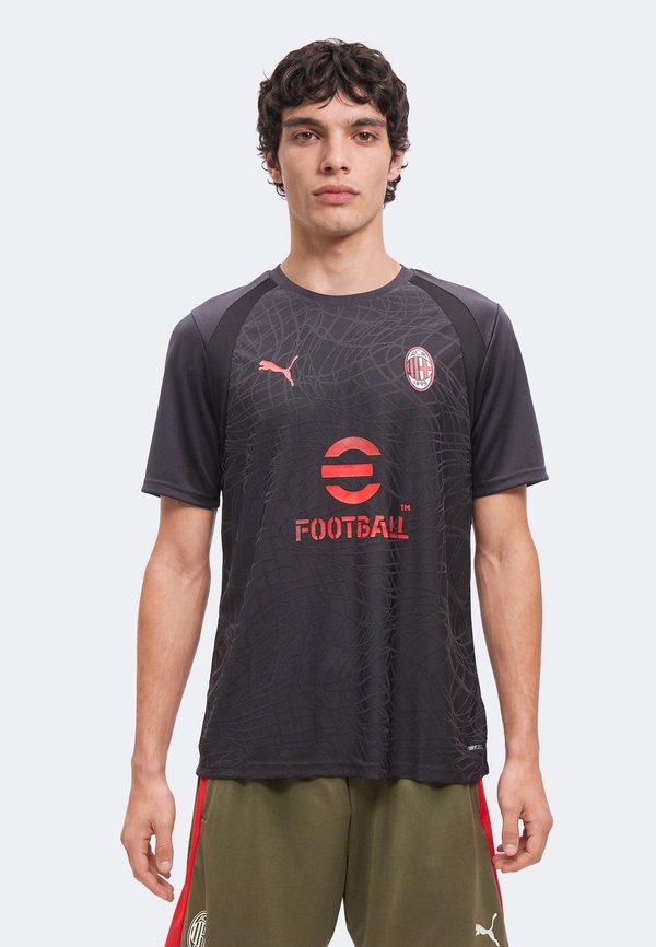 Puma AC MILAN TRAINING JERSEY - Club wear - flat dark gray