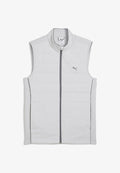 Puma CLOUDSPUN FLEECE HYBRID GOLFWESTE - Waistcoat - platino gray