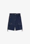 Bershka PARACHUTE - Cargo trousers - royal blue
