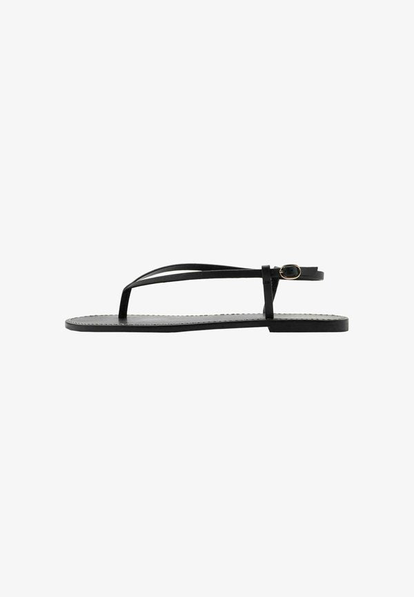 Mango ADULT - T-bar sandals - black
