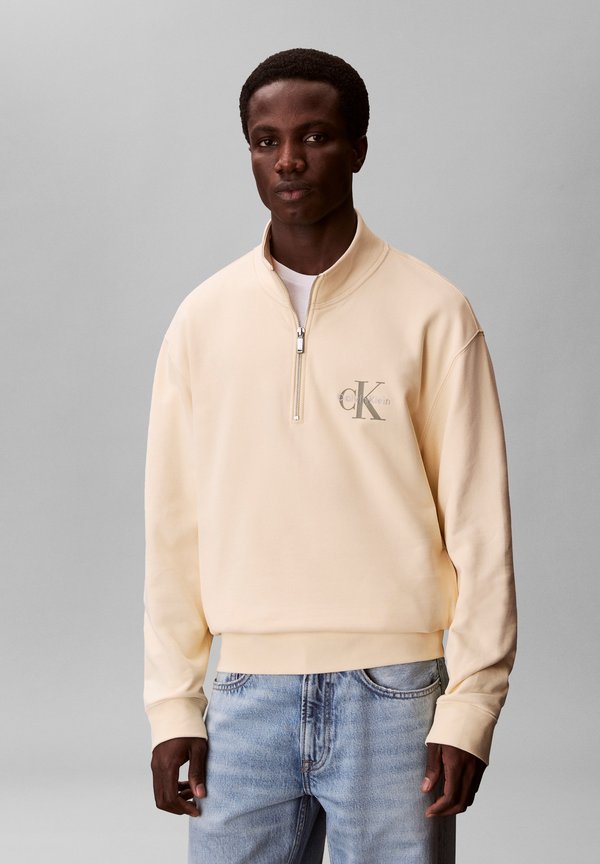 Calvin Klein Jeans CALVIN KLEIN JEANS SWEATSHIRT - Sweatshirt - vanille