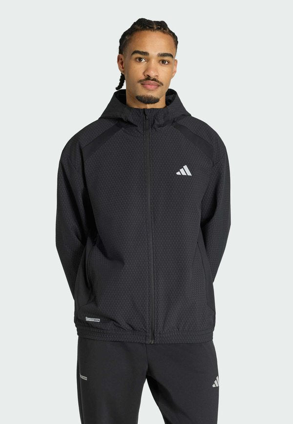 adidas Performance ADIDAS PERFORMANCE TECH APPAREL CLIMAWARM TOP - Zip-up sweatshirt - black
