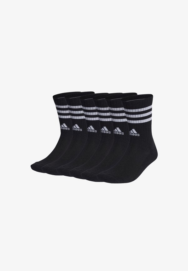 adidas Performance 6 PACK - Sports socks - black
