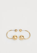 Calvin Klein SCULPTURAL BUBBLES - Earrings - gold-coloured