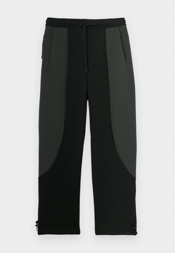 Nike Sportswear M NK TECH FLC PRO CB OH PANT - Tracksuit bottoms - black/anthracite