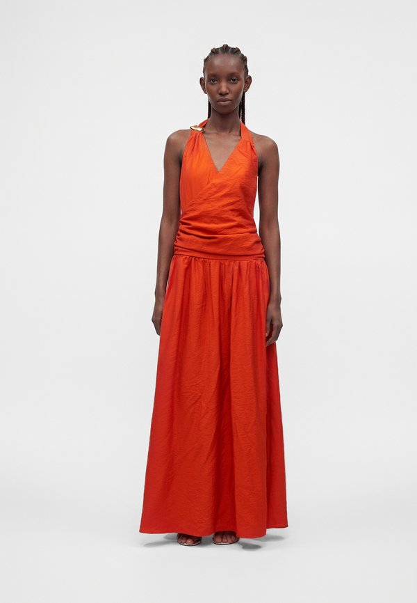 Topshop SCARF NECK DRESS