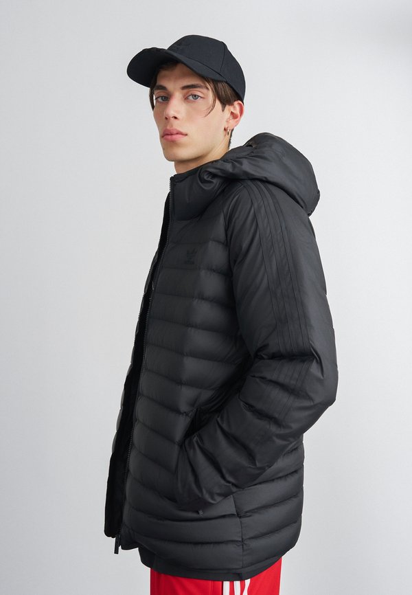 adidas Originals PAD HOODED  - Winter jacket - black