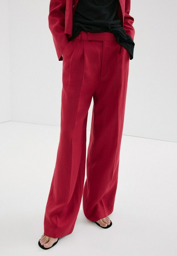 Mango ADULT - Trousers - red