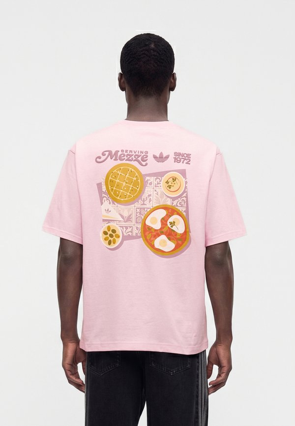 adidas Originals MEZZE UNISEX - Print T-shirt - clear pink