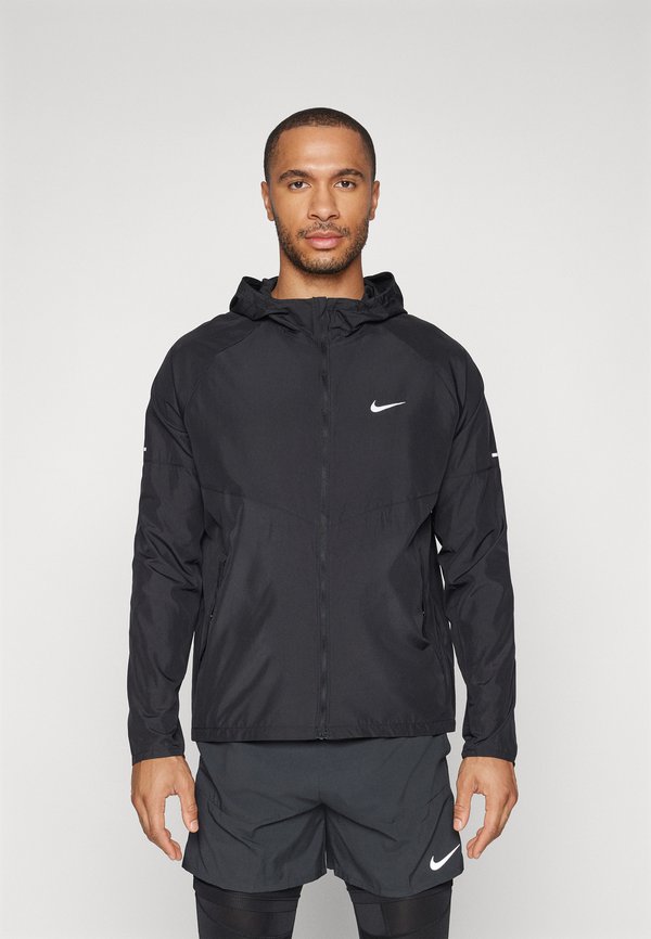 Nike Performance Running jacket - black/reflective silver