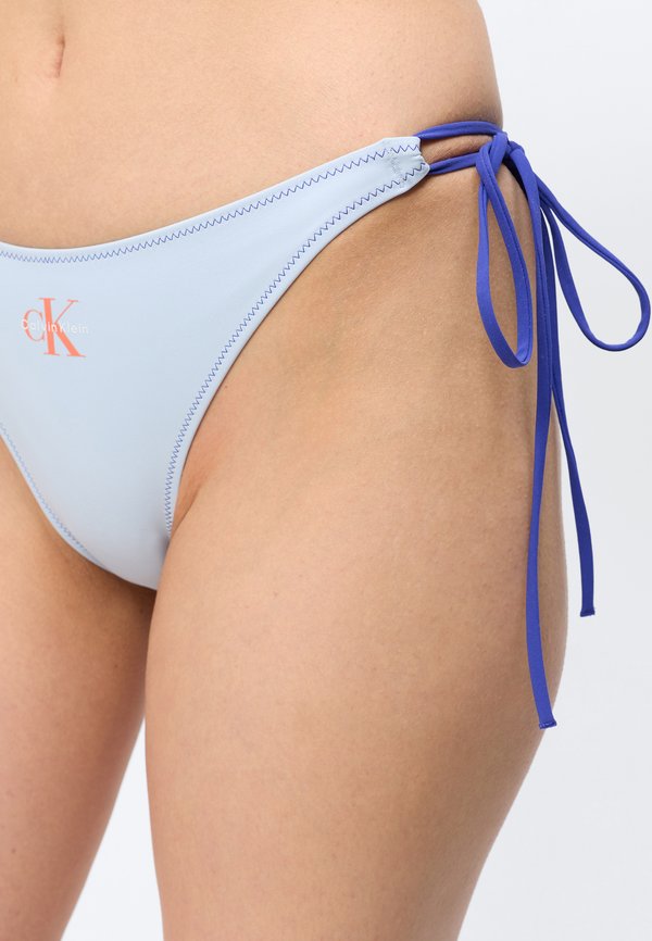 Calvin Klein Swimwear SIDE TIE BOTTOM GRAPHIC MONOGRAM