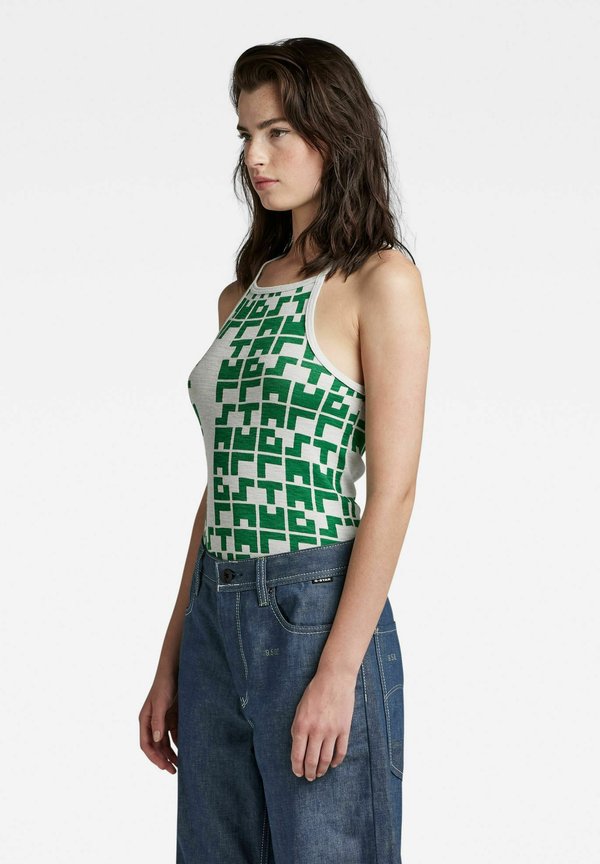 G-STAR PRINTED CROPPED ULTRA SLIM