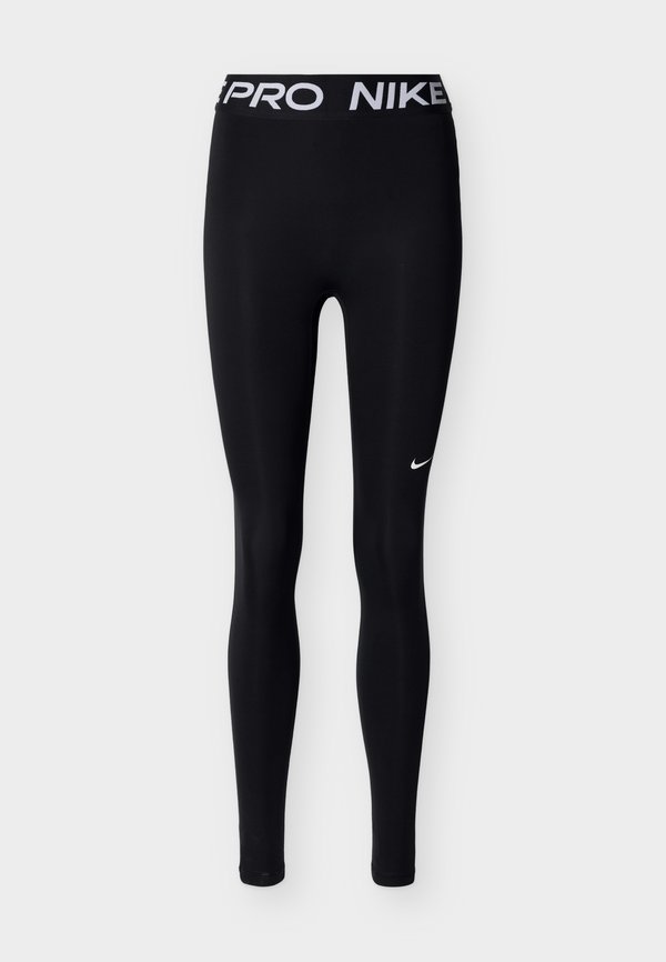 Nike Performance W NP DF 365 MR TIGHT USM - Leggings - black/white