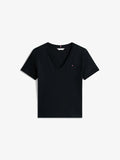 Tommy Hilfiger SLIM CODY V NECK - Basic T-shirt - desert sky