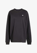 adidas Originals ADIDAS ORIGINALS ESSENTIALS OVERSIZE LONGSLEEVE T-SHIRT - Long sleeved top - black