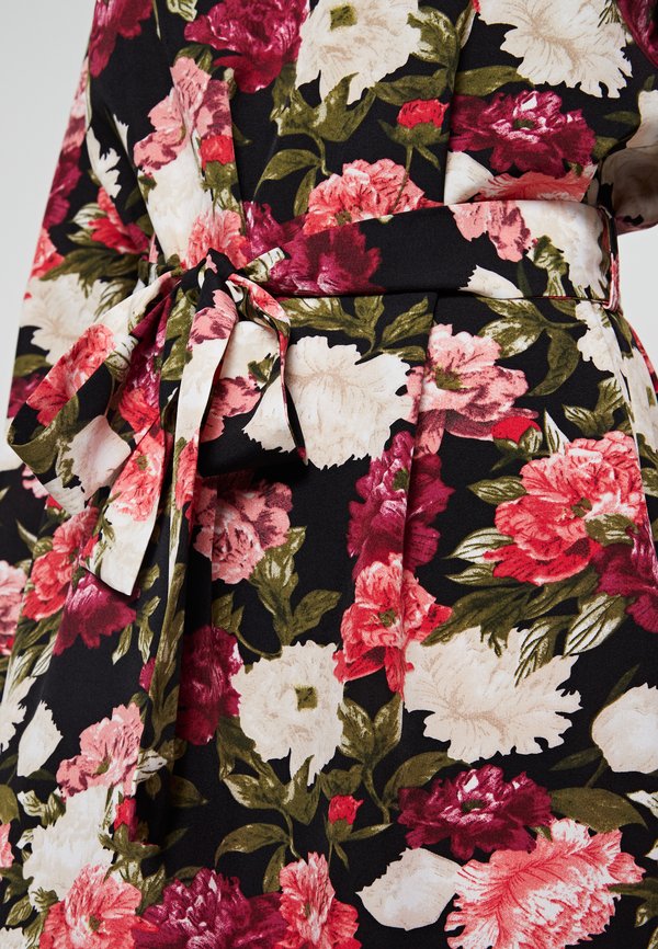 VILA VIFLORA V NECK BELT DRESS