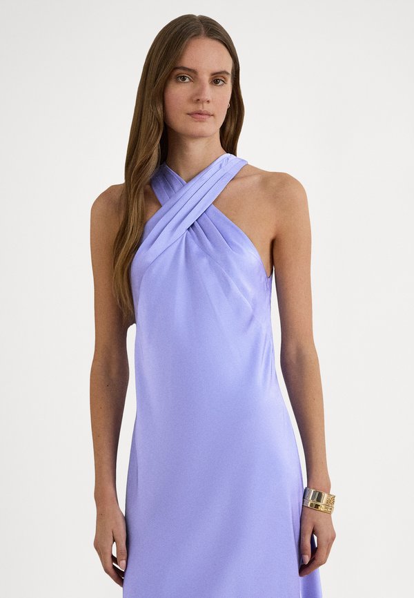 Lauren Ralph Lauren SATIN CHARMEUSE HALTER DRESS