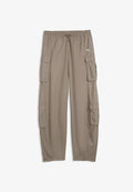 Puma ESSENTIALS RELAXED CARGOHOSE - Cargo trousers - mouse gray