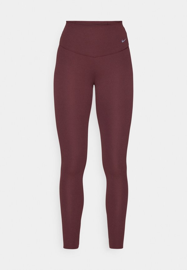 Nike Performance Running tights - burgundy crush/black