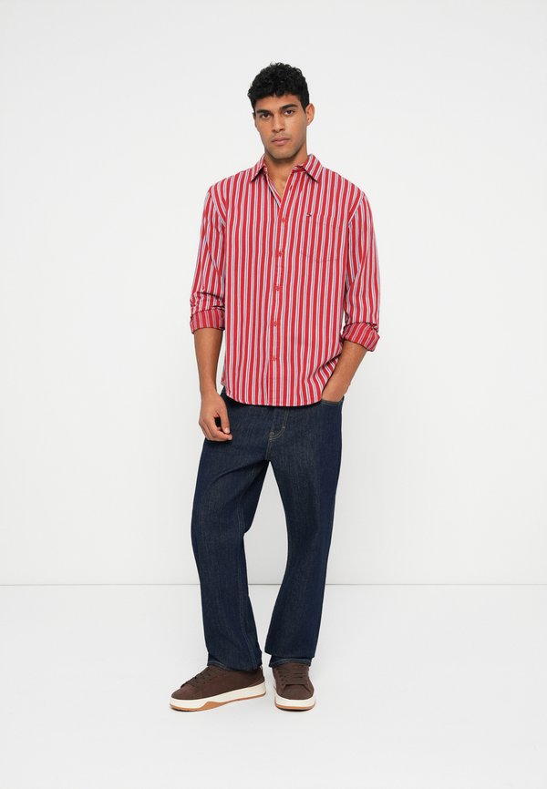 Tommy Jeans RELAXED FIT STRIPE TWILL SHIRT