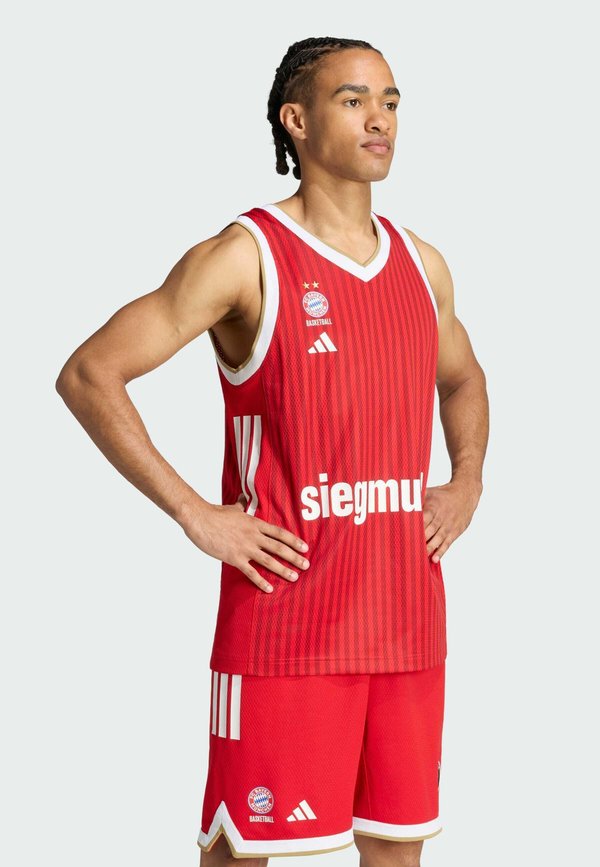 adidas Performance ADIDAS PERFORMANCE FC BAYERN MUNICH BB HOME JERSEY MEN - Top - better scarlet