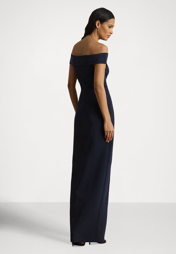 Lauren Ralph Lauren CREPE OFF-THE-SHOULDER GOWN
