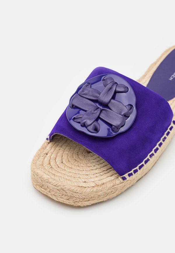 Tory Burch WOVEN DOUBLE ESPADRILLE SLIDE