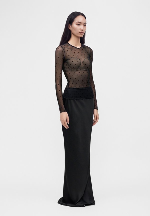 MARINE SERRE PLUMETIS MOON CREW NECK