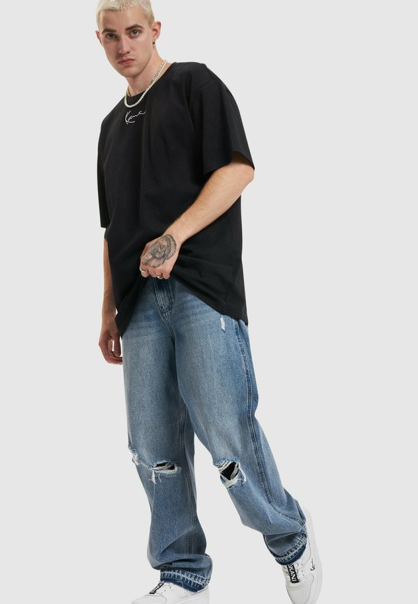Karl Kani SMALL SIGNATURE WASHED HEAVY JERSE WOLF