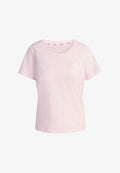 adidas Performance WORKOUT ESSENTIALS SCOOP NECK - Sports T-shirt - clear pink