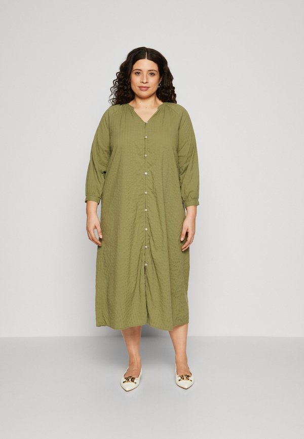 ONLY Carmakoma CARCARLOTTA LIFE 3/4 SHIRT DRESS