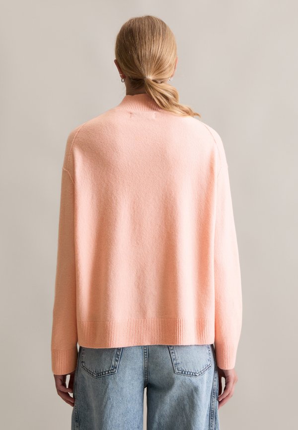 Marc O'Polo DENIM KNIT PULLOVER, LONGSLEEVE, MOCK NECK
