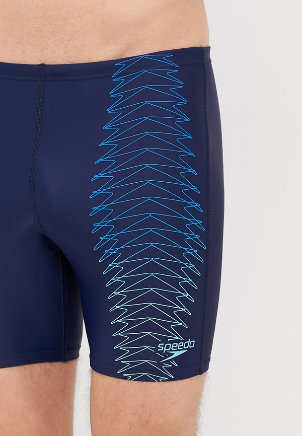 Speedo MENS DUO LOGO PRINT MID JAMMER