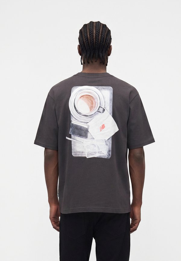 New Balance UNISEX - Print T-shirt - black