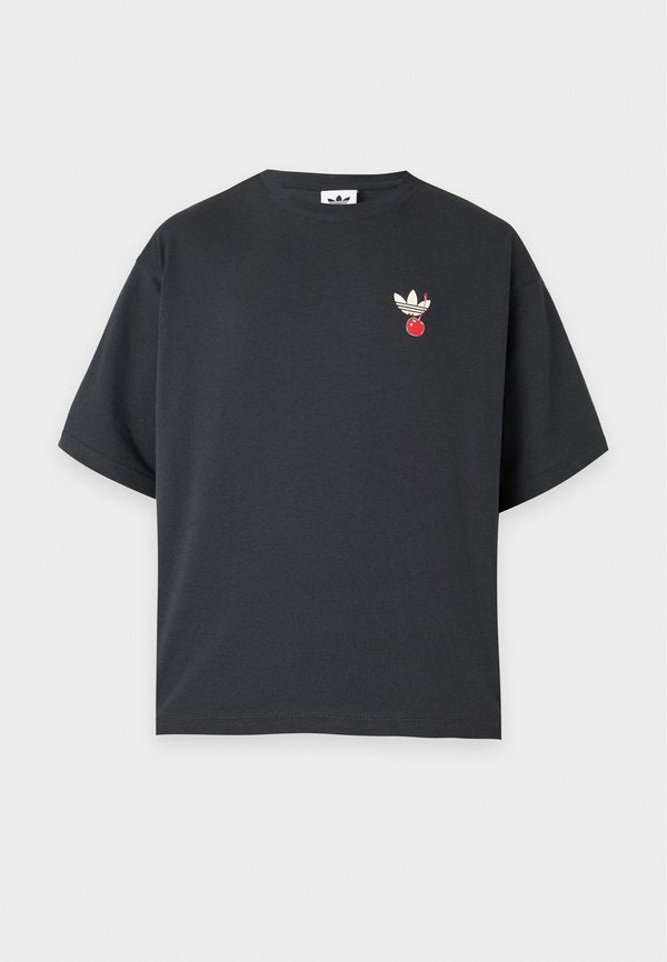 adidas Originals CAKE OVERSIZED TEE UNISEX - Print T-shirt - carbon