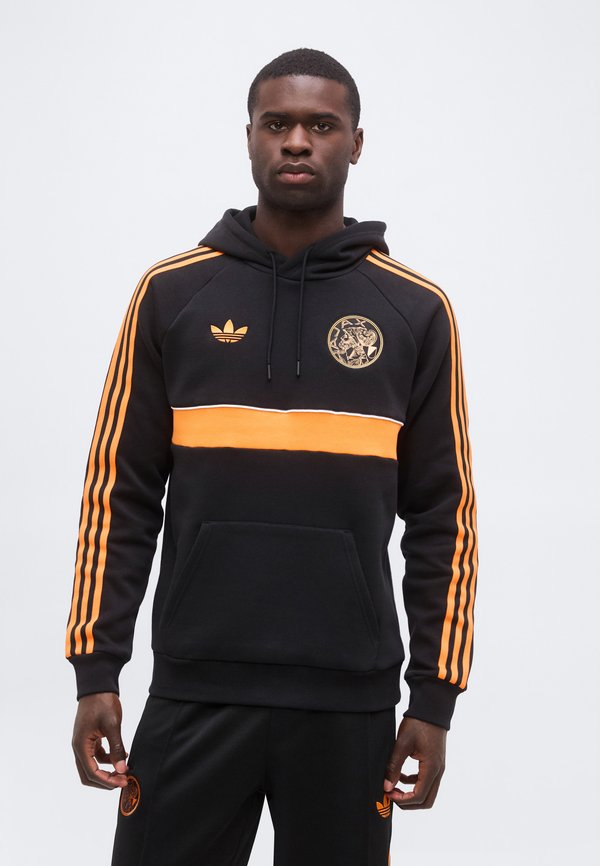 adidas Originals AJAX AMSTERDAM HOODIE - Club wear - black