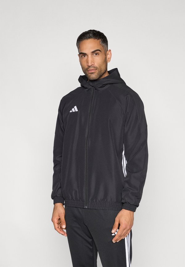 adidas Performance Zip-up sweatshirt - black/white