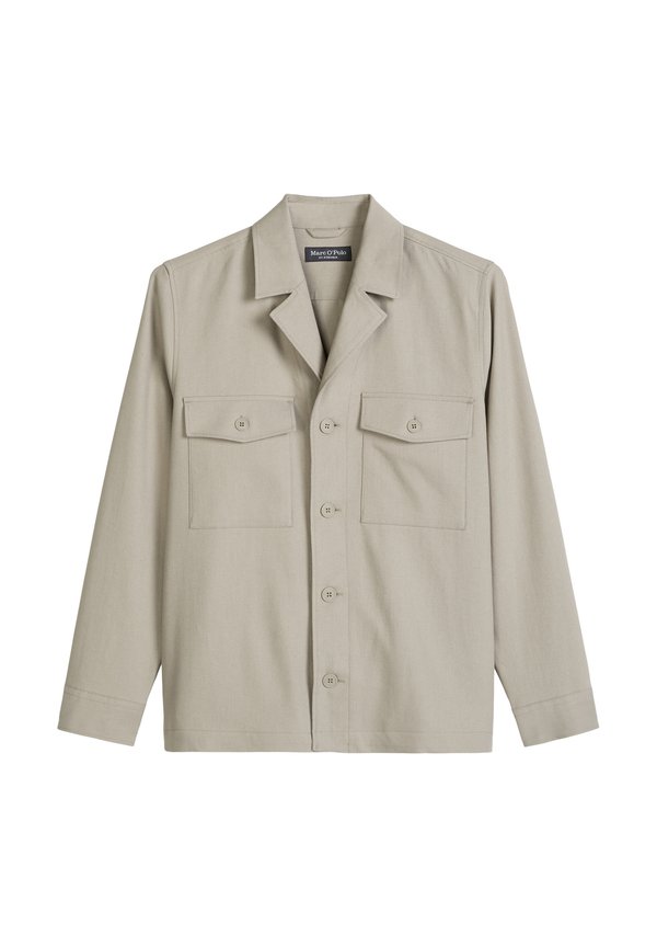 Marc O'Polo WITH CAMP COLLAR, LONG SLEEVES, PATCHED FLAP AND SIDE SEAM POCKETS