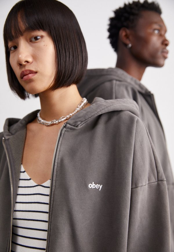 Obey Clothing LOWERCASE ZIP HOOD