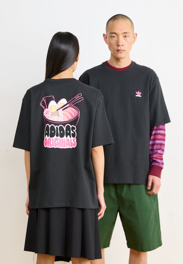 adidas Originals RAMEN TEE UNISEX - Print T-shirt - black