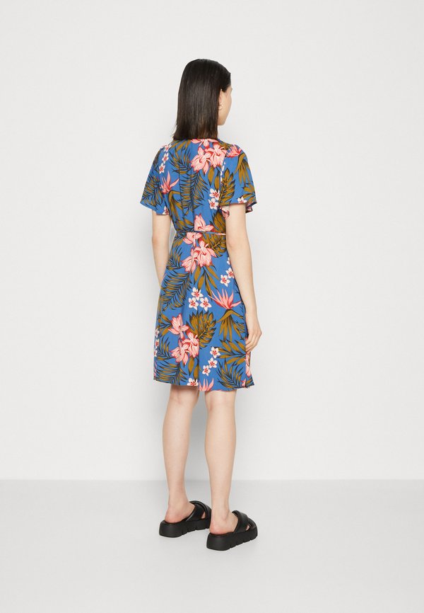 VILA VIMAYA WRAP SHORT DRESS