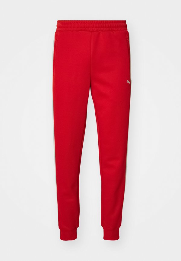 Puma T7 ALWAYS ON TRACK PANTS DK CL - Tracksuit bottoms - red