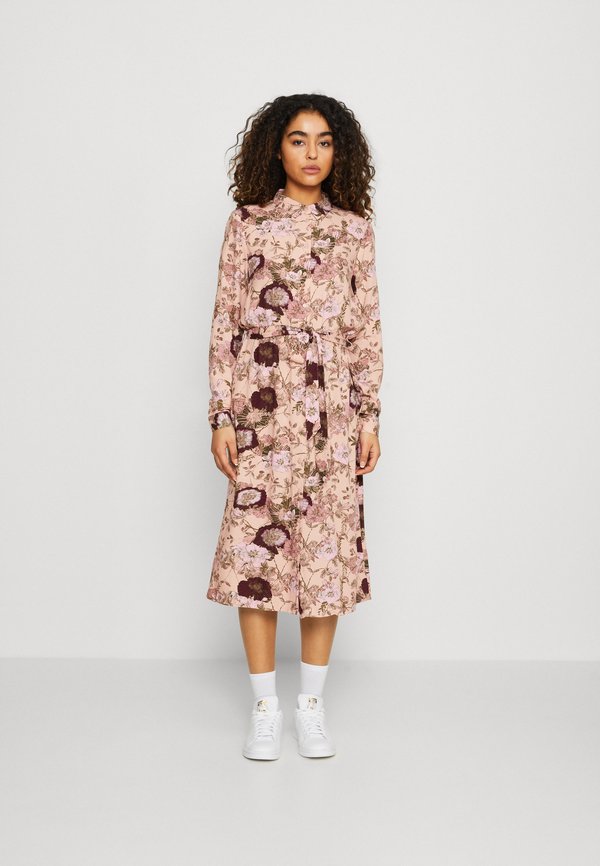 Vero Moda VMANNA CALF SHIRT DRESS