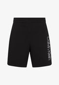 Calvin Klein GRAPHIC SHORT - Tracksuit bottoms - black
