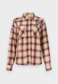 Von Dutch SHIRT PLAID WITH PATCH AND EMBROIDERY