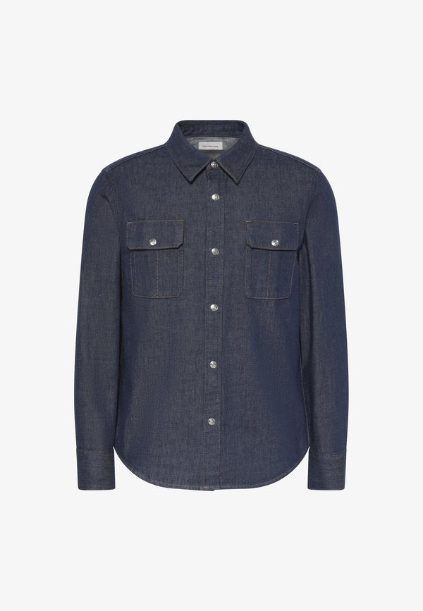 Calvin Klein Jeans FOREVER RAW WESTERN - Shirt - forever indigo