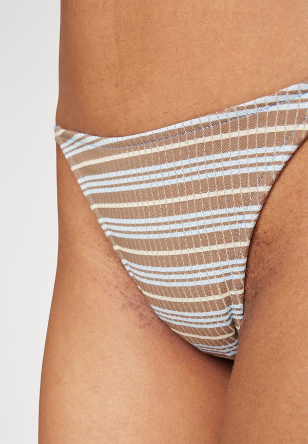 Frankies Bikinis DIVINE STRIPED RIB BOTTOM