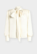 Bardot REVANA SATIN TIE NECK BLOUSE