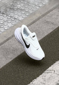 Nike Performance REVOLUTION 8 - Road running shoes - white/black/wolf grey