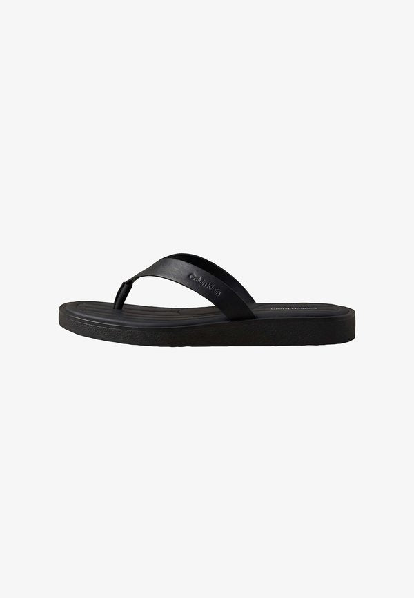 Calvin Klein ALONSO - T-bar sandals - triple black